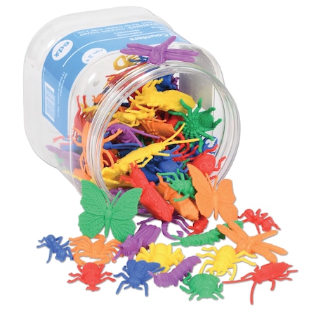 Edx Education Bug Counters, Mini Jar, Set of 72 13180